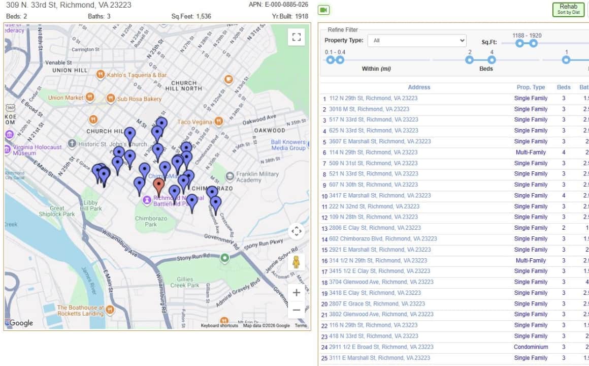 Get Real Comps. Accurate Nationwide Data.
